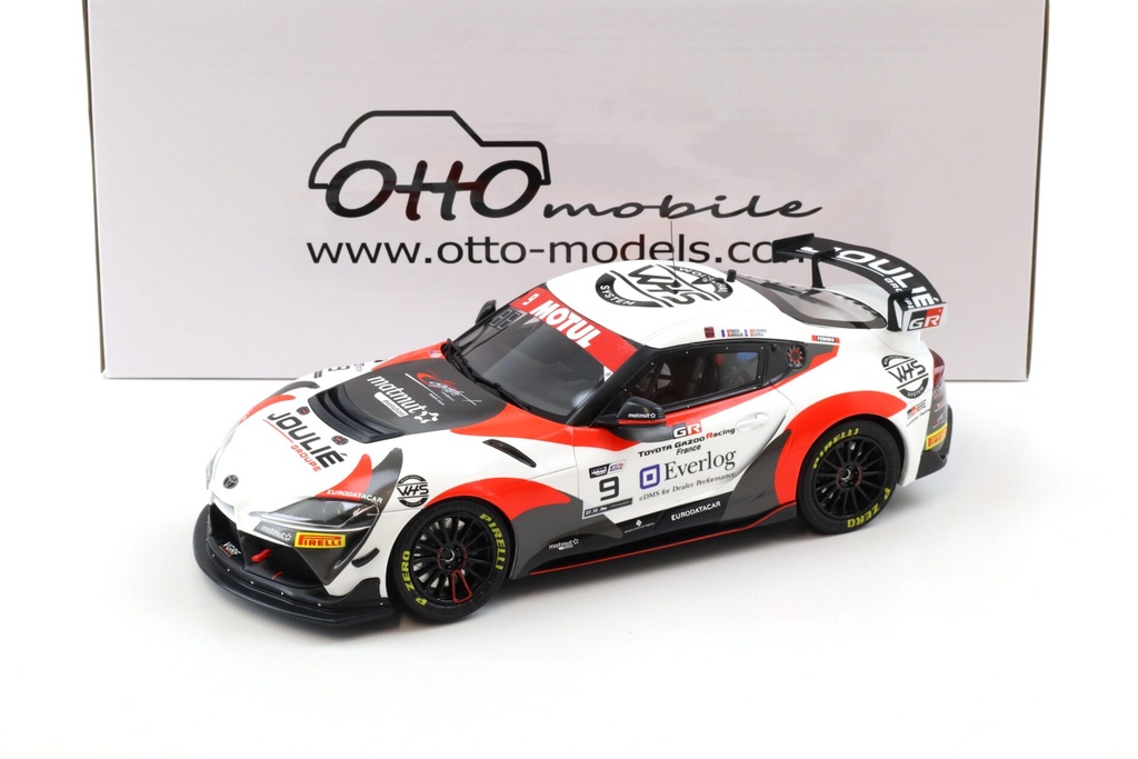 OttOmobile - Toyota Supra GT4 - #9 - E. Joulié / E. Cheli - 2023 - 1/18
