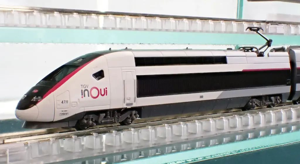Kato - Rame TGV Euroduplex "inOui" - 5 éléments - Digitalisable via le décodeur Kato 29-351 - N 