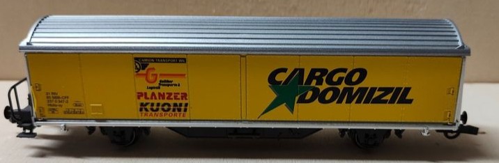 Märklin 4735,991 - Wagon couvert Hbils  "Cargo Domizil" - Suisse collection - SBB-CFF - HO