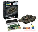 Revell 05631 - Gift Set - Leopard 2 A6MA2 - Édition exclusive 70 ans Bundeswehr - 1/35 - 31.3 cm Long - 265 pièces (y compris colle et peintures et un livre d'histoire et images en Allemand et Anglais)