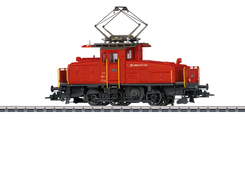 Märklin 36354 - Locomotive électrique de manoeuvre - Serie Ee 3/3 - Attelage Telex - SBB-CFF-FFS - MFX DCC - HO