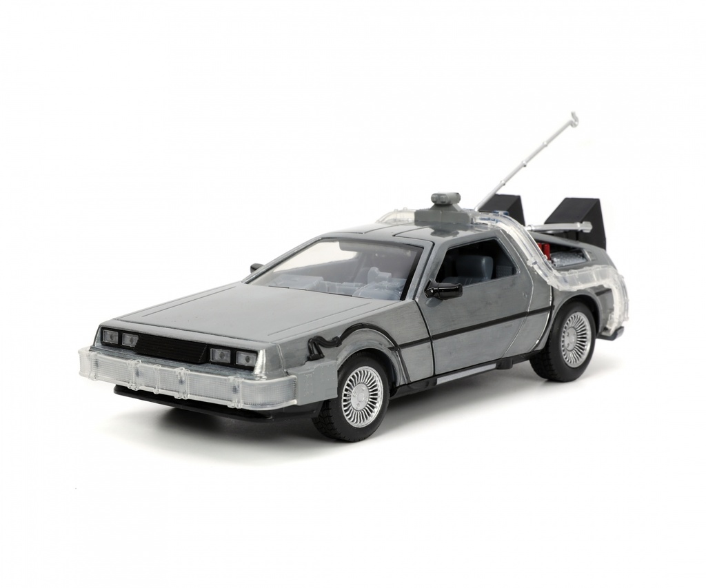 Jada - Back To The Future 1® - Time Machine Delorean DMC - Avec effet de lumières - 1/24