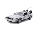 Jada - Back To The Future Frost® - Time Machine Delorean DMC - Avec effet de lumières - 1/24