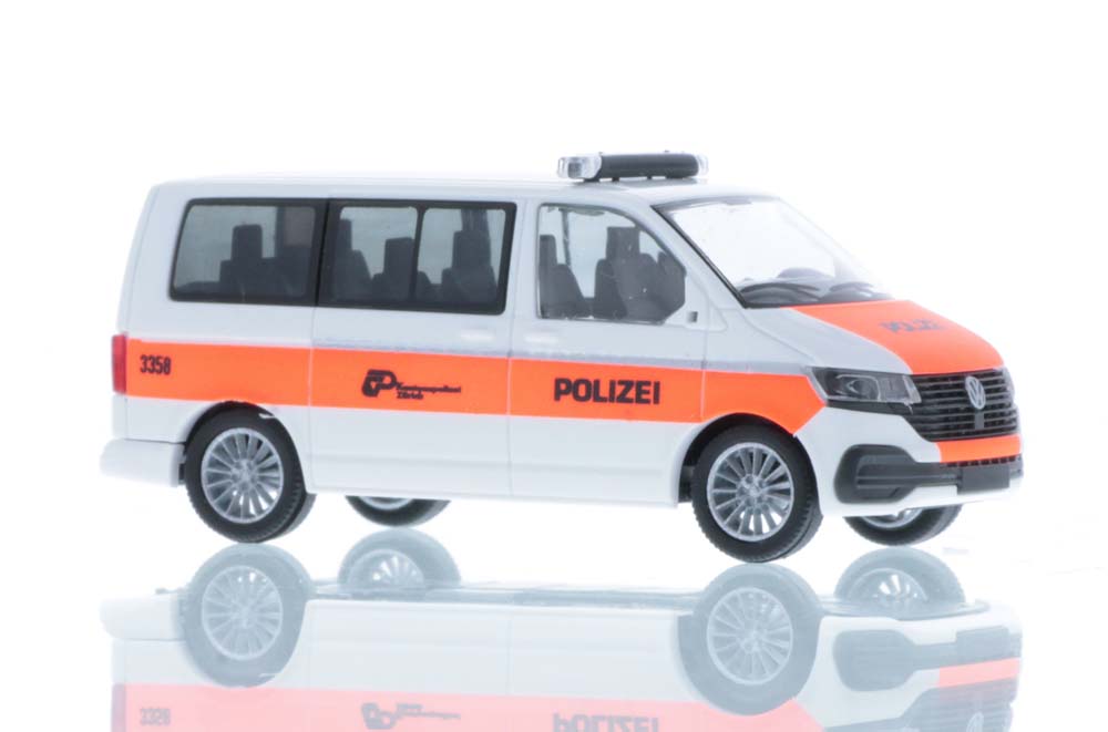 Rietze 53701 - Volkswagen T6.1 - "Police Cantonale Zürich" - 1/87