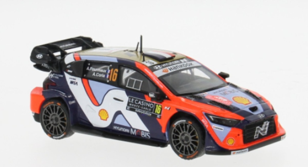 IXO - Hyundai i20 Rally 1 - #16 - Fourmaux / Coria - Rallye Monte-Carlo 2025 - 1/18