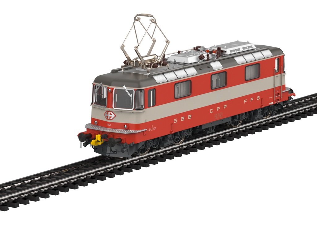 Trix 25420 - Locomotive électrique - Re 4/4II "50 ans du Swiss Express" - SBB-CFF-FFS - MFX sound DCC - HO