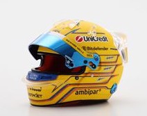 Looksmart - Casque Lewis Hamilton - #44 - F1 Ferrari - 2025 - Miami GP 2025 - 1/5