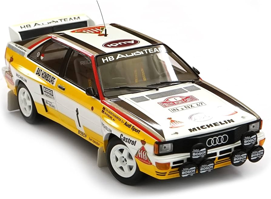 Sun Star - Audi Quattro (A2) - #1 - Röhrl/ Geistdörfer - Winner Rallye Monte-Carlo 1984 - 1/18 - Edition limitée à 999 pièces