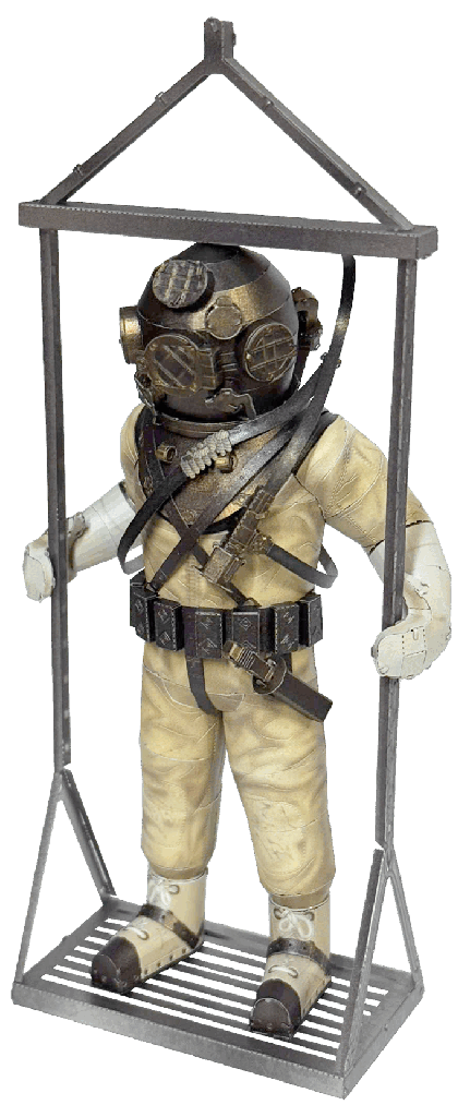 Metal Earth - Scaphandrier ancien  - Kit métal 3D