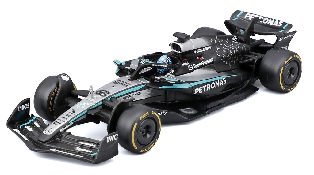 Burago - Mercedes-AMG F1 - W16E Performance - G. Russell - #63 - 2025 - 1/43