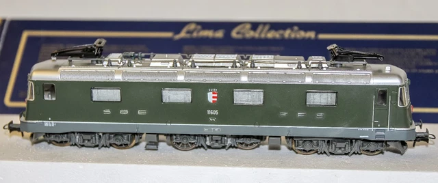 Lima 208183 - Locomotive électrique Re 6/6 11605 "Uster" - SBB-CFF-FFS - HO (Emballage défraîchi)