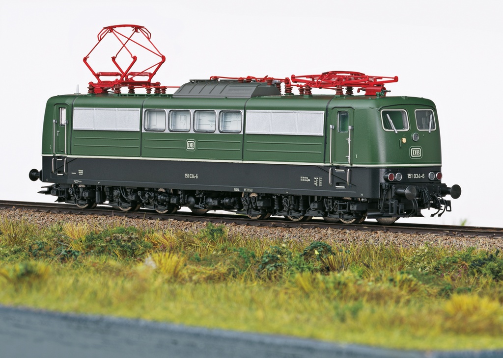 Trix 25651 - Locomotive électrique série 151 - 151 034-6 - DB - MFX DCC - HO
