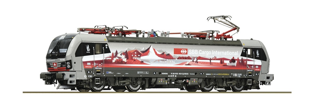 Roco 7520073 - Locomotive électrique XLoad-Vectron 193 452 « Schweizpiercer »  Cargo International - SBB- CFF- FFS - AC - HO