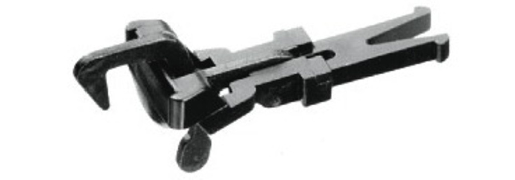 Fleischmann 6510 - Attelage pour fixation conforme à la norme NEM 362 avec mécanisme à coulisse - (1 pièce) - HO