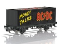 Märklin 44832 - Wagon-conteneur AC/DC        « Moneytalks » - HO