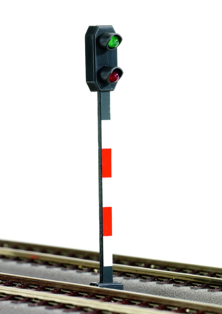 Roco 40020 - Signal principal lumineux (rouge/vert) - HO