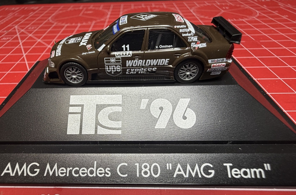Herpa - AMG Mercedes C 180 - #11 "AMG Team"  ITC '96 - 1/87 - HO