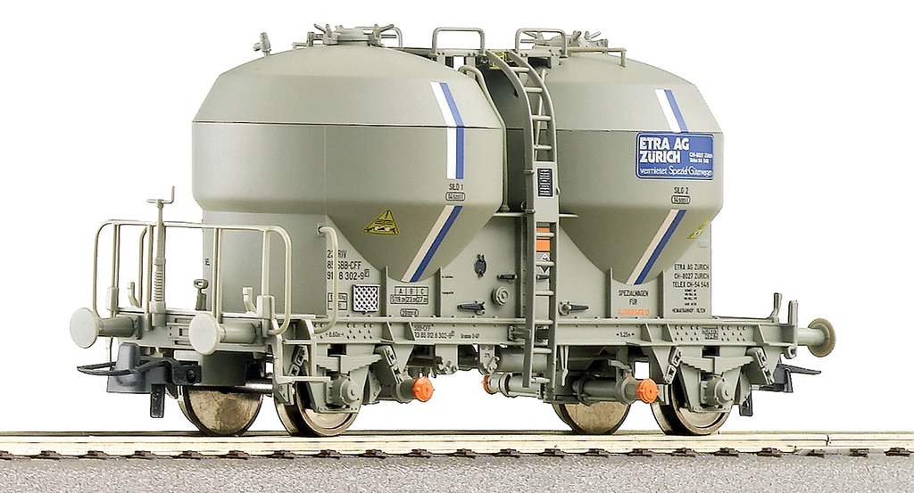 Roco 66795 - Wagons silos "ETRA AG" - SBB- CFF - HO - (Occasion vérifiée)