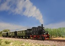 Märklin 26619 - Trains bavarois "Spalter Bockl" - Série 98.3 - 1 locomotive « Boîte en verre » et 3 wagons - MHI - DB - HO