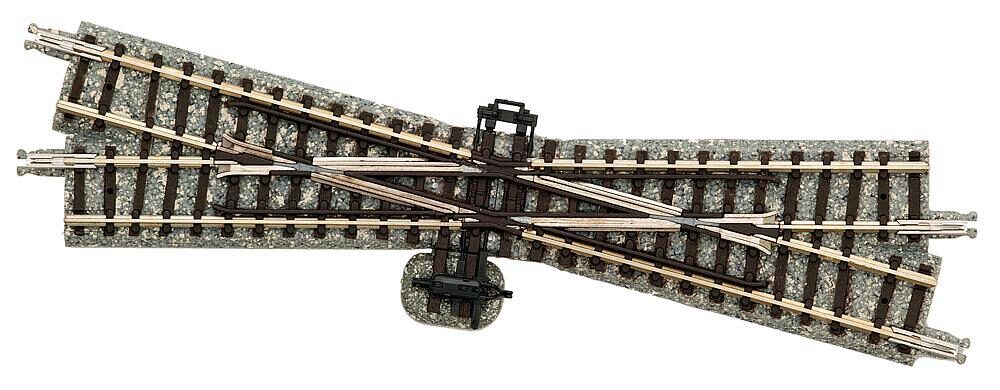 Tomix 1322 - Croisement de voies, 15° - sur lit de ballast - N