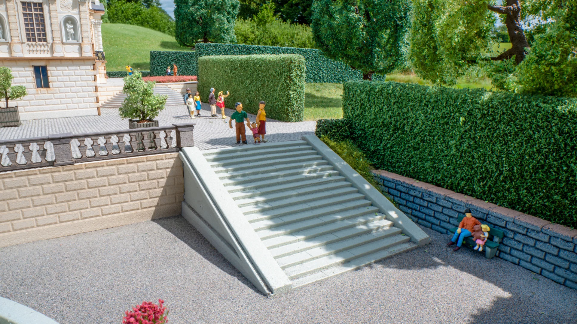 Noch 58316 - Escalier extérieur droit (2 pièces) - HO