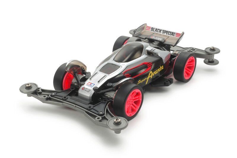 Tamiya 95648 - Kit Mini 4WD Super Avante Black Special Junior - 1/32 (piles non incluses)