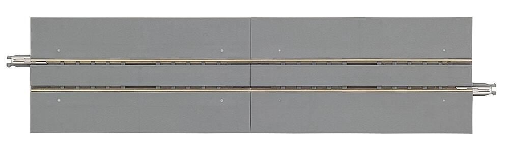 Tomix 1793 - Rail droit de tramway - 140 mm - sur lit de béton (4 pièces) - N