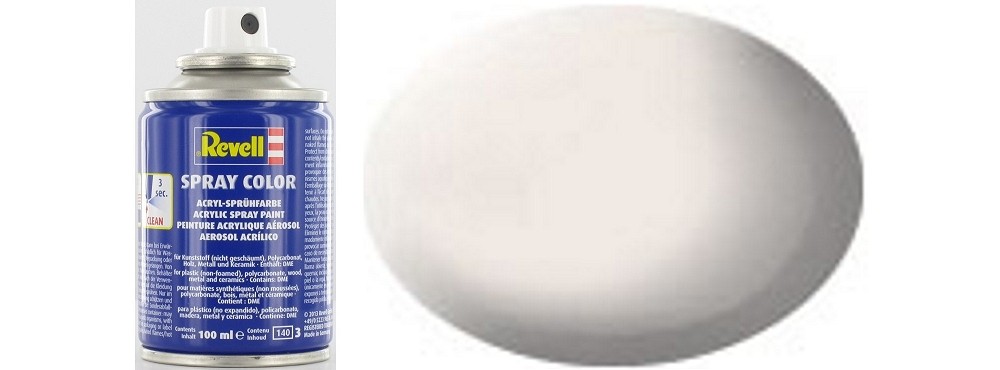 Revell 34105 - Spray Color Blanc mat - 100ml
