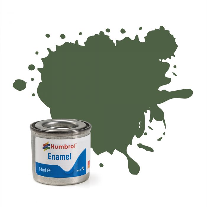 Humbrol 117 Vert clair américain mat 14ml