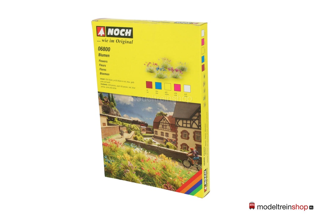Noch 6800 - Fleurs multicolores 250 pces