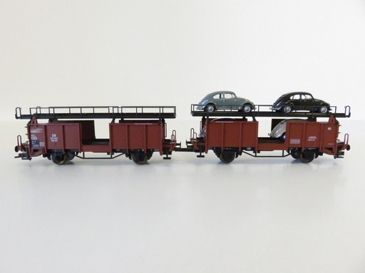 Fleischmann 98 5809 Wagon transport voitures HO