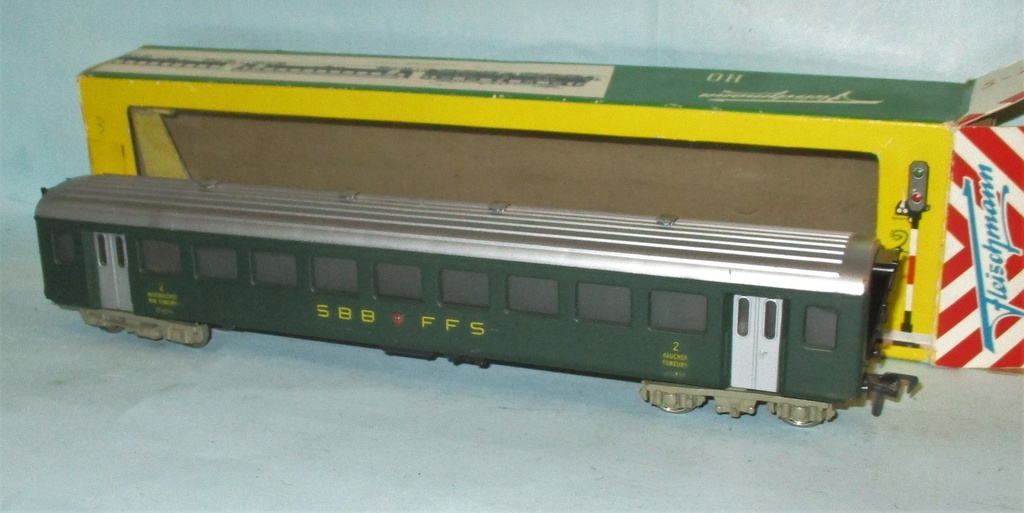 Fleischmann 1416 Wagon voyageurs 2ème classe SBB FFS "HO"