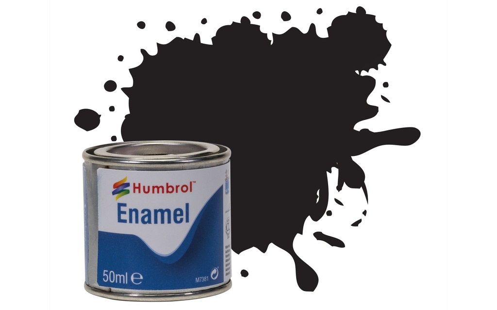 Humbrol 33 - Noir matt 50 ml