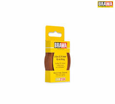 Brawa 3104 - Fils brun 0.14 mm2 - rouleau de 10 mètres