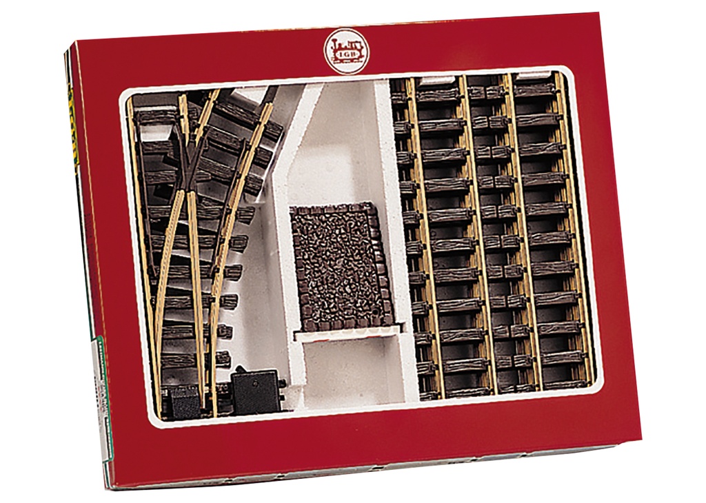 LGB 19901 Coffret "Jeu de rails avec heurtoir"
