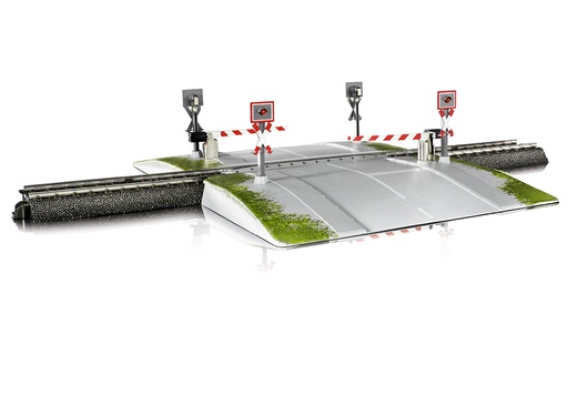 Märklin 74924 - Passage à niveau entièrement automatique Start Up - HO