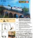 Faller 2908 - Supports pour mâts de caténaire (48 pièces) pour mât Märklin 8911 voie Z