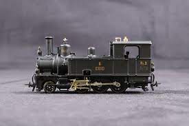 Bemo 1295 108 - Locomotive vapeur RhB G 3/4 8 "THUSIS" - HOm