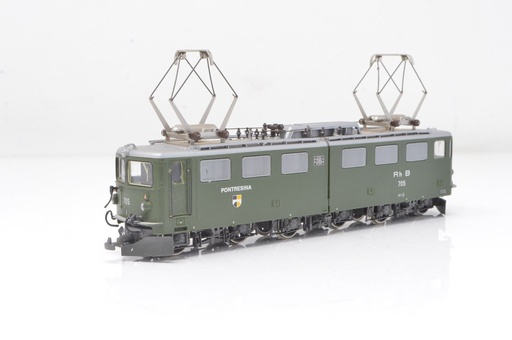 Bemo 1254 115 - Locomotive électrique RhB Ge 6/6  2 motrices "Puntraschigna" - HOm