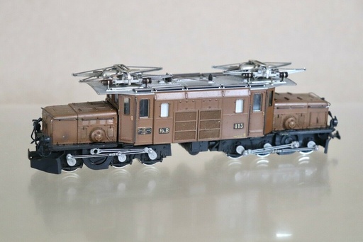 Bemo 1255 132 - Locomotive électrique RhB Ge 6/6 Krokodile - HOm