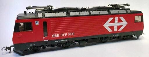 Bemo 1262 402 - Locomotive électrique RhB Ge 4/4 - Nr. 81 - Furka-Oberalp - HOm