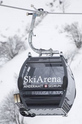 JC 84190-1 - Télécabine Omega IV "Andermatt" grise