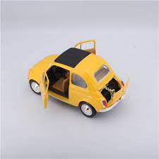 Burago - Fiat 500F (1965) Jaune 1/24
