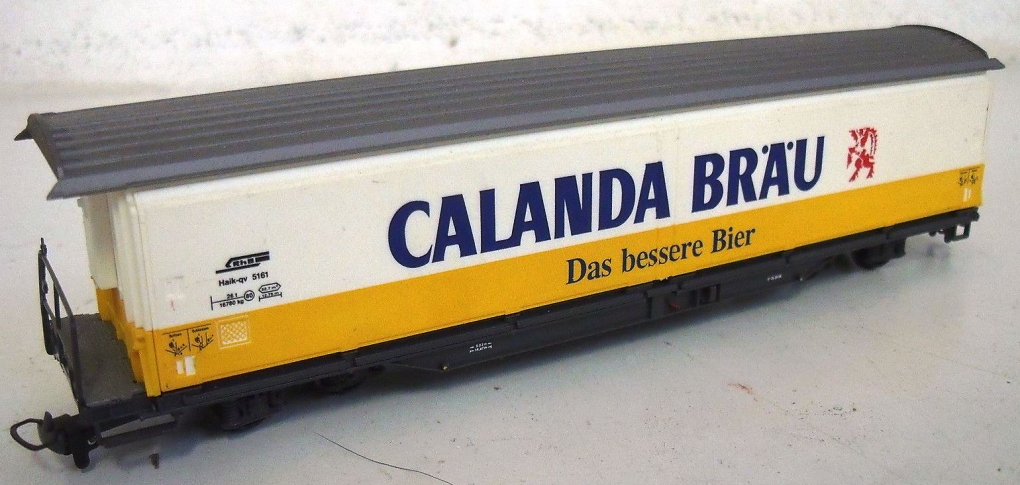 Bemo 2288 130 - Wagon à paroi coulissante "Calanda" RhB Haik-V 5170 - HOm