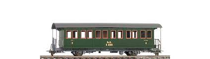 Bemo 3230 140 - Voiture voyageurs (2 essieux) RhB B 2060 - HOm