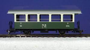 Bemo 3238 113 - Voiture voyageurs (2 essieux) RhB C 2083 - HOm