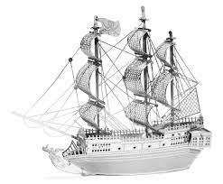 Metal Earth - Black Pearl  - 2 Sheets - Kit métal 3D