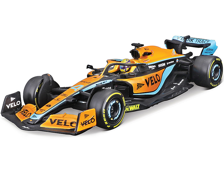 Burago McLaren Mercedes F1 MCL36 Ricciardo 2022 - 1/43