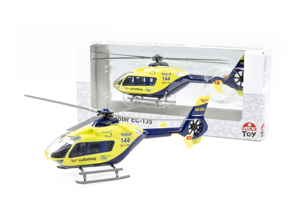 ACE Toy Hélicoptère Ambulance EC-135