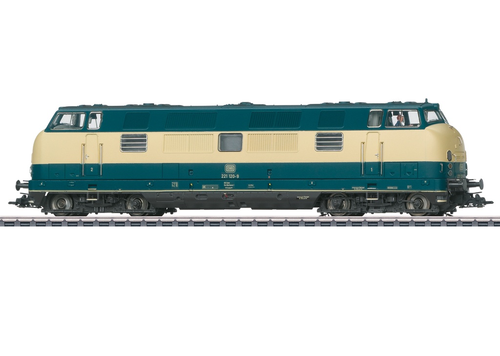 Märklin 37824 - Locomotive Diesel lourde série 221 - DB - HO